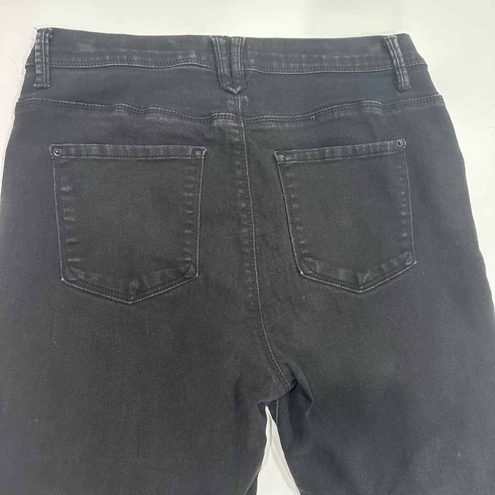 Curve appeal Black jeans high rise minimalist jeggings - Picture 6 of 7